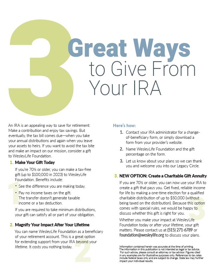 3 ways to give from IRA whole-page graphic 