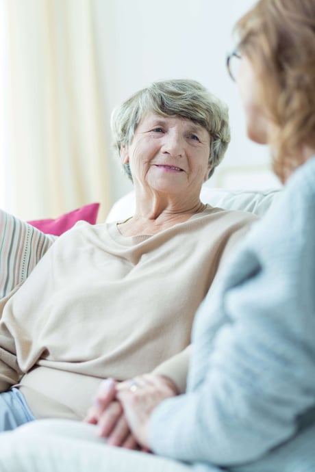 Support for old woman